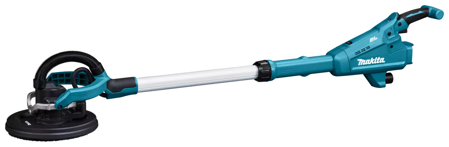 Makita DSL801ZU 18V Li-Ion accu Langnek schuurmachine body met tas en AWS zender - 225mm