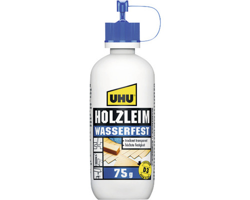UHU watervaste houtlijm D3 75 g