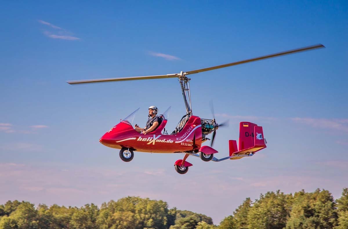 Tragschrauber selber fliegen Dessau-Roßlau (30 Min.)