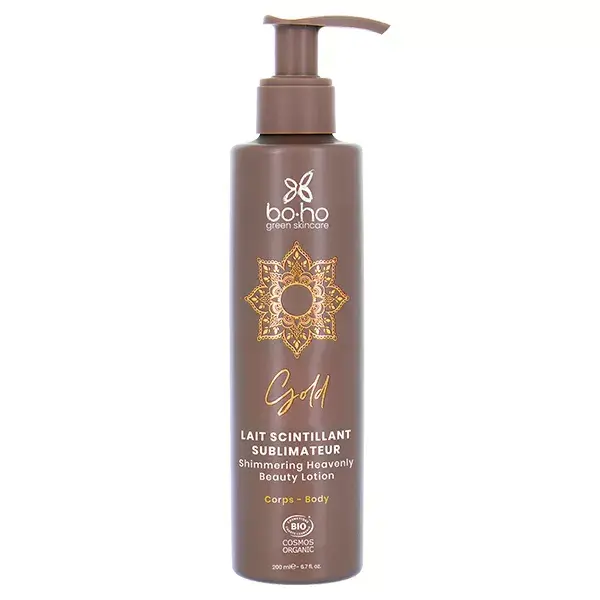 Leite Iluminador Boho Green com Brilho nº 01 Gold Bio 200ml