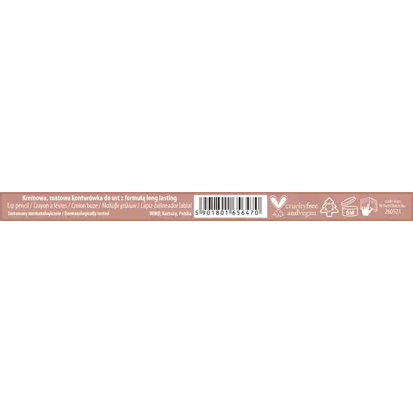 Iconic Matte Pencil nr 6