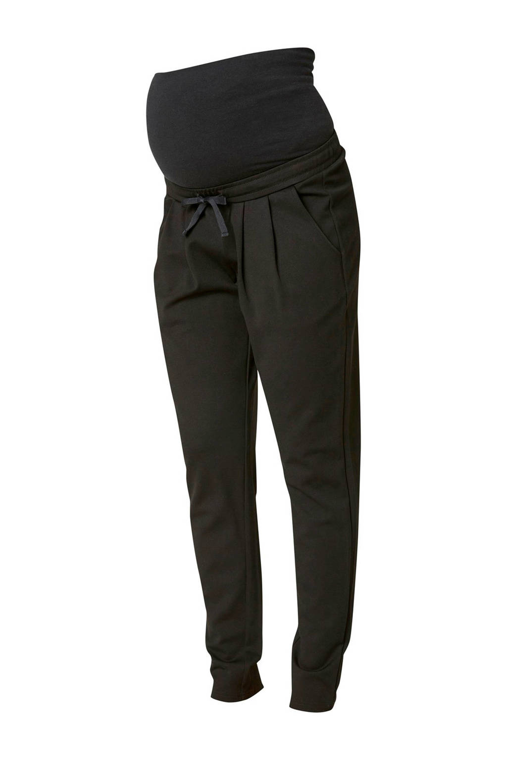 MAMALICIOUS high waist broek MLLIF zwart