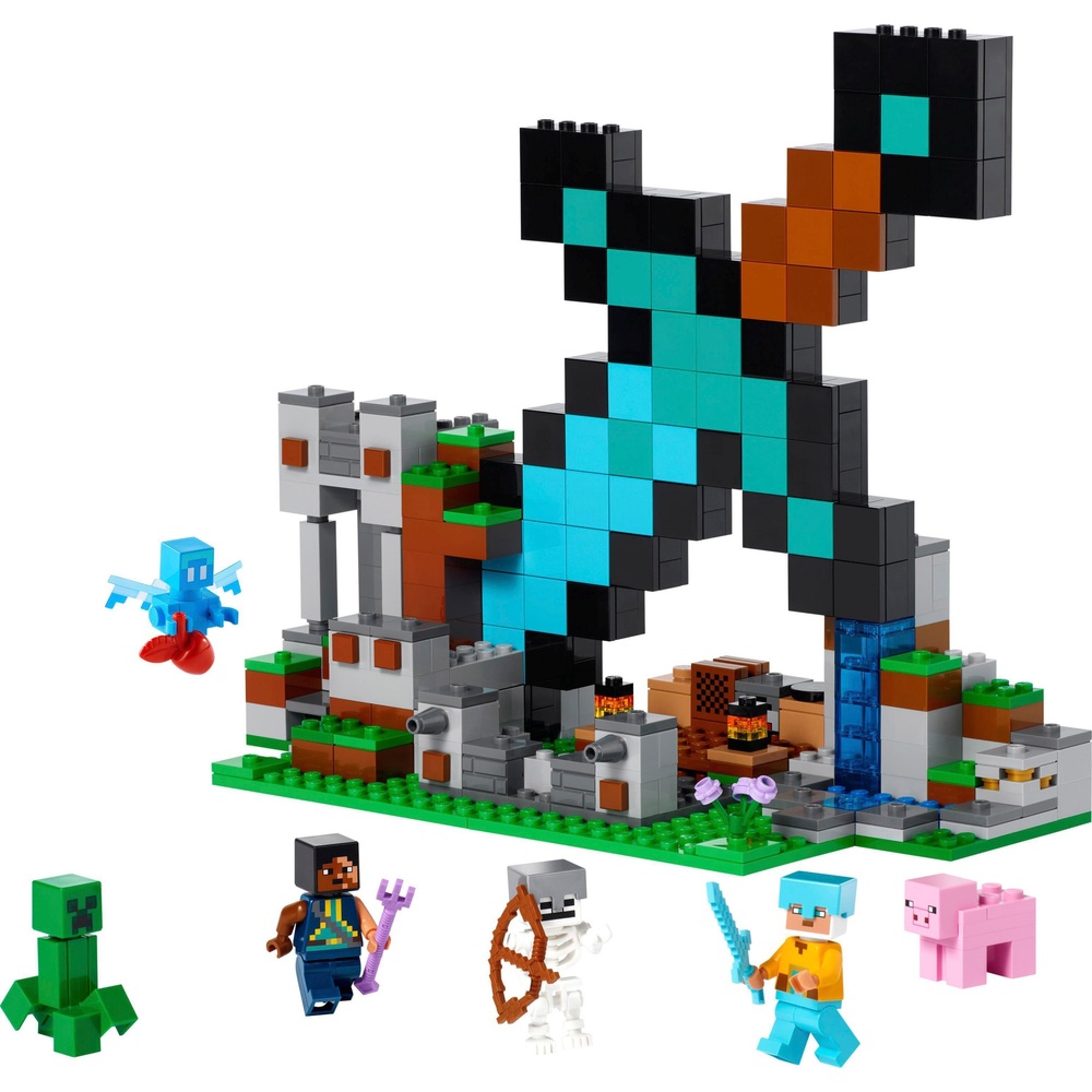 LEGO Minecraft 21244 Das Schwert-Außenposten-Set