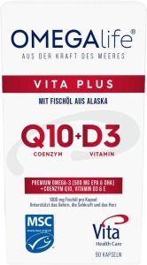 Omega life Vita Plus Kapseln, 90 Stück
