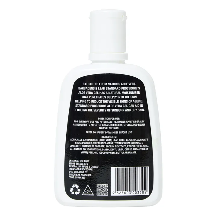 Standard Procedure Après-soleil Aloe Vera