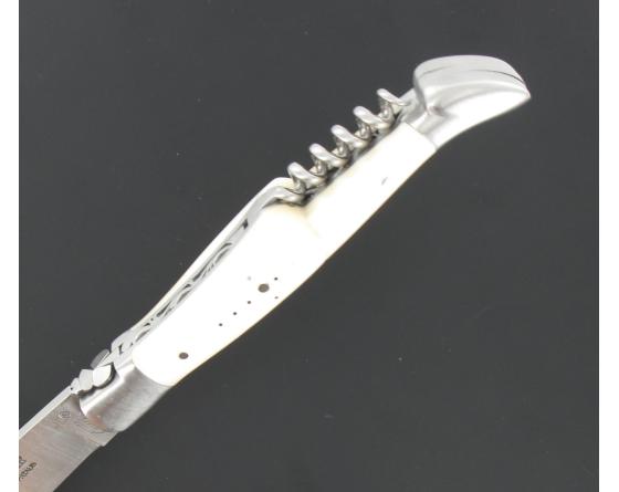 Laguiole Os - 2 pièces - 2 mitres Couteau de Poche - Laguiole par Fontenille Pataud