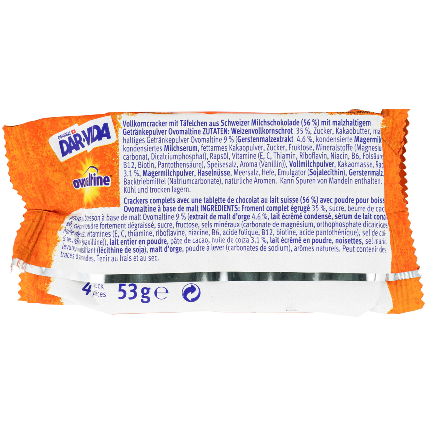 Dar-Vida Choco Ovomaltine 3 Portionen