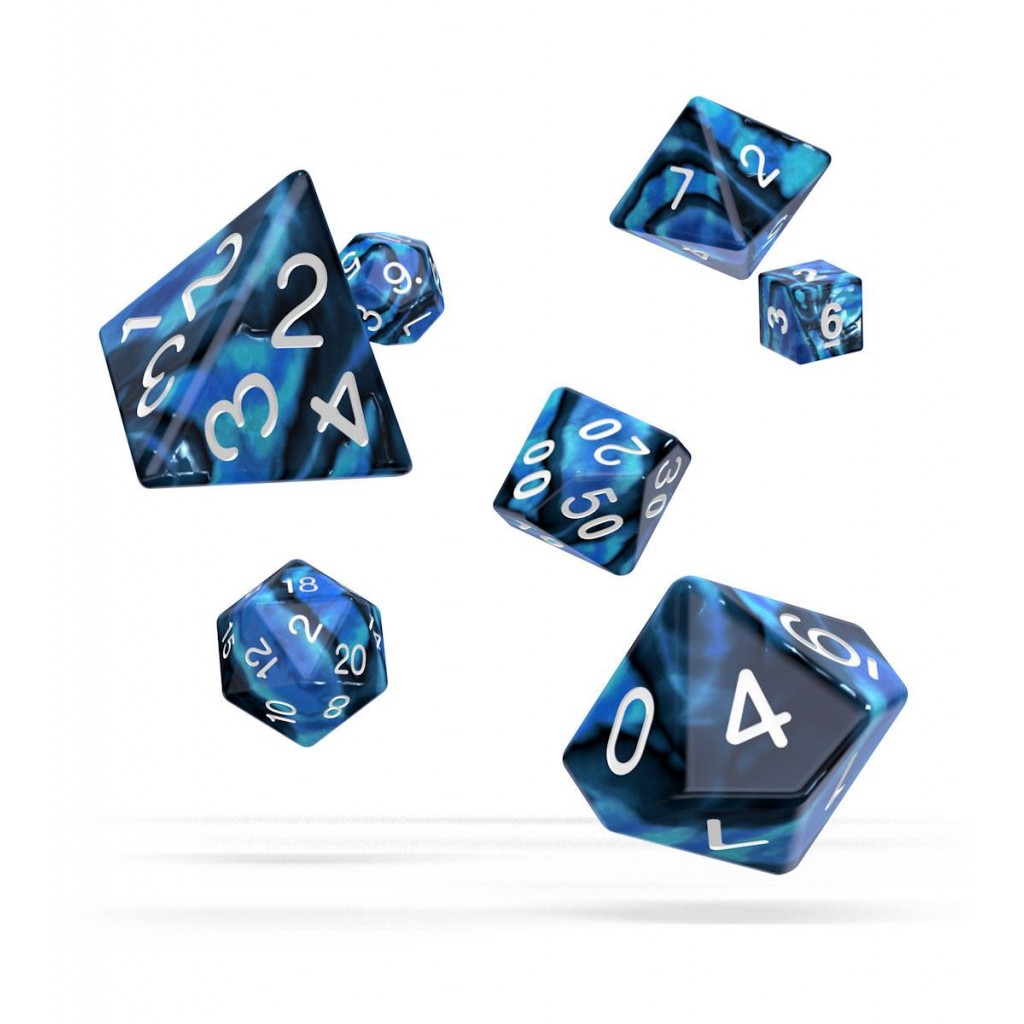 Oakie Doakie Dice dés RPG-Set Gemidice - Twilight Stone (7)
