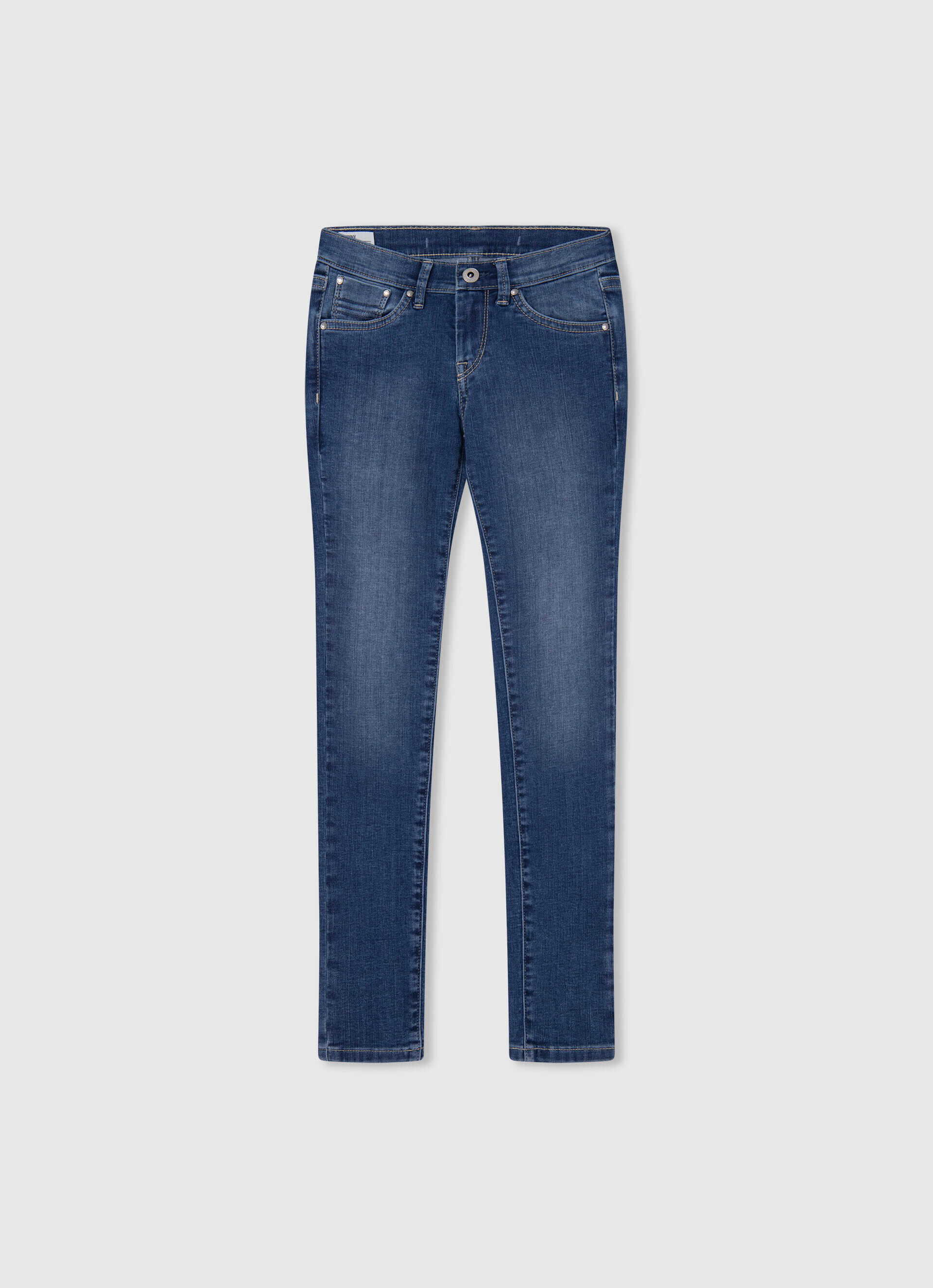 Calça jeans skinny de cintura média PIXLETTE FIT - jeans