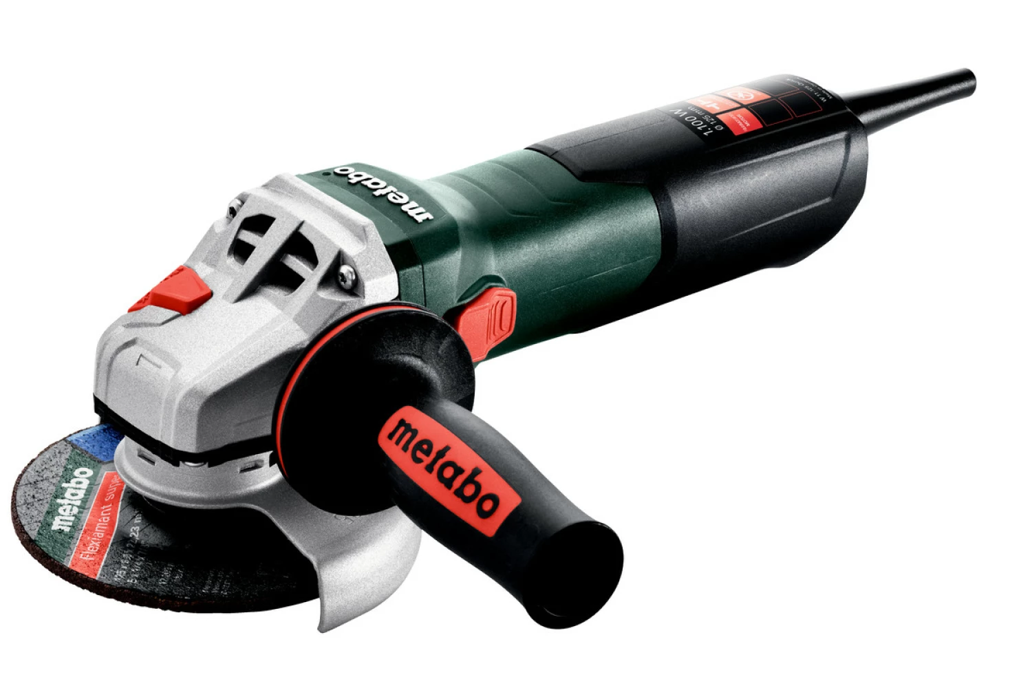 Metabo W 11-125 Quick Haakse slijper - 1100W - 125mm - 3,2Nm