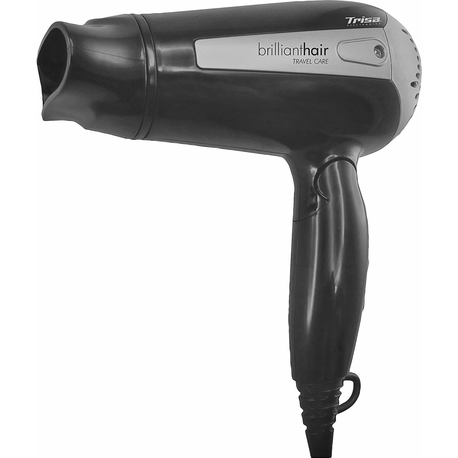 Trisa Reiseföhn Brilliant Hair travel care silber