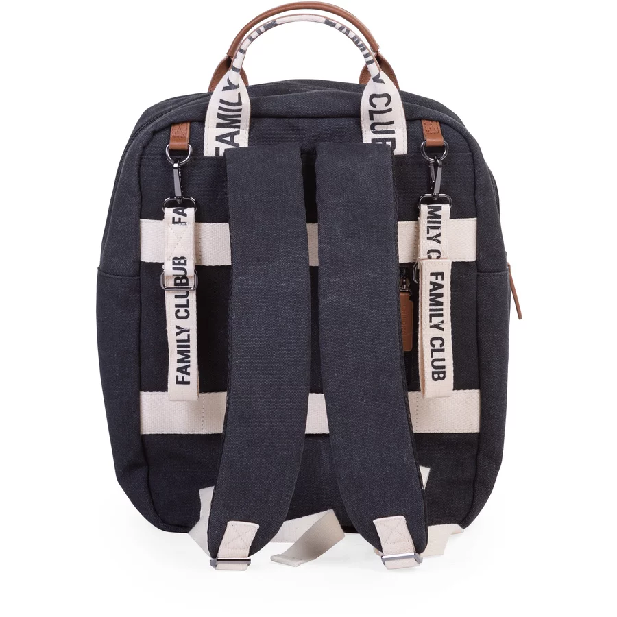 CHILDHOME Wickelrucksack Family Club Signatur Schwarz