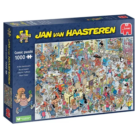 Jumbo Spiele Puzzle - Jan van Haasteren: Friseur, 1000 Teile