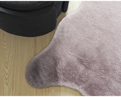 Imitatiebont Romance Shape roze 55x80 cm