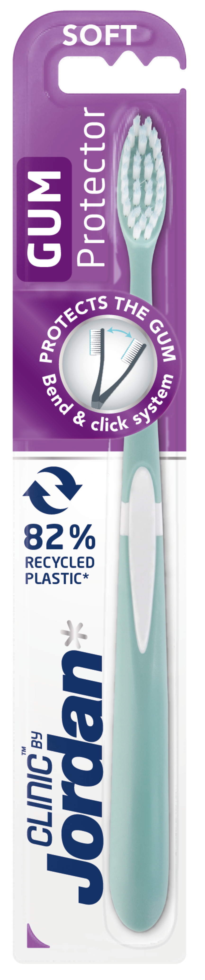 Jordan Clinic Gum Protector Soft tannbørste 1 stk
