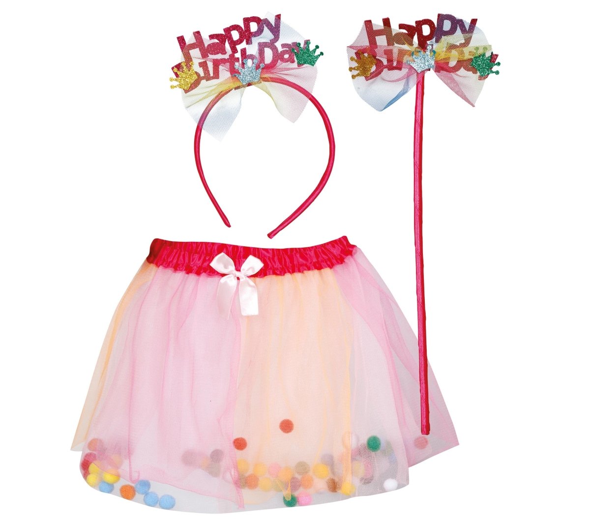 Happy Birthday Accessoireset 3 delig