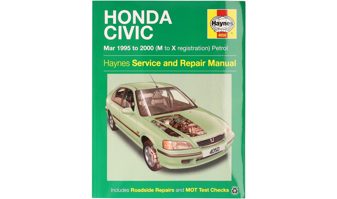 Reparationshåndbog Civic 1,4-1,8 6/95-3/01