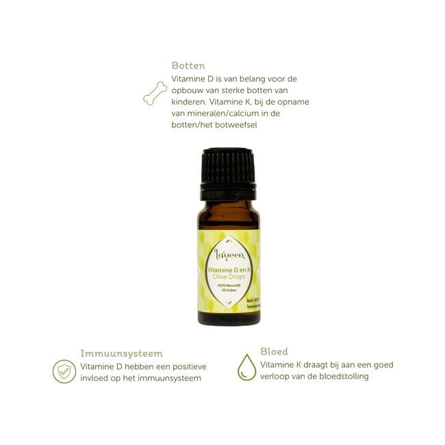 Laveen Olive Drops Vitamine D en K