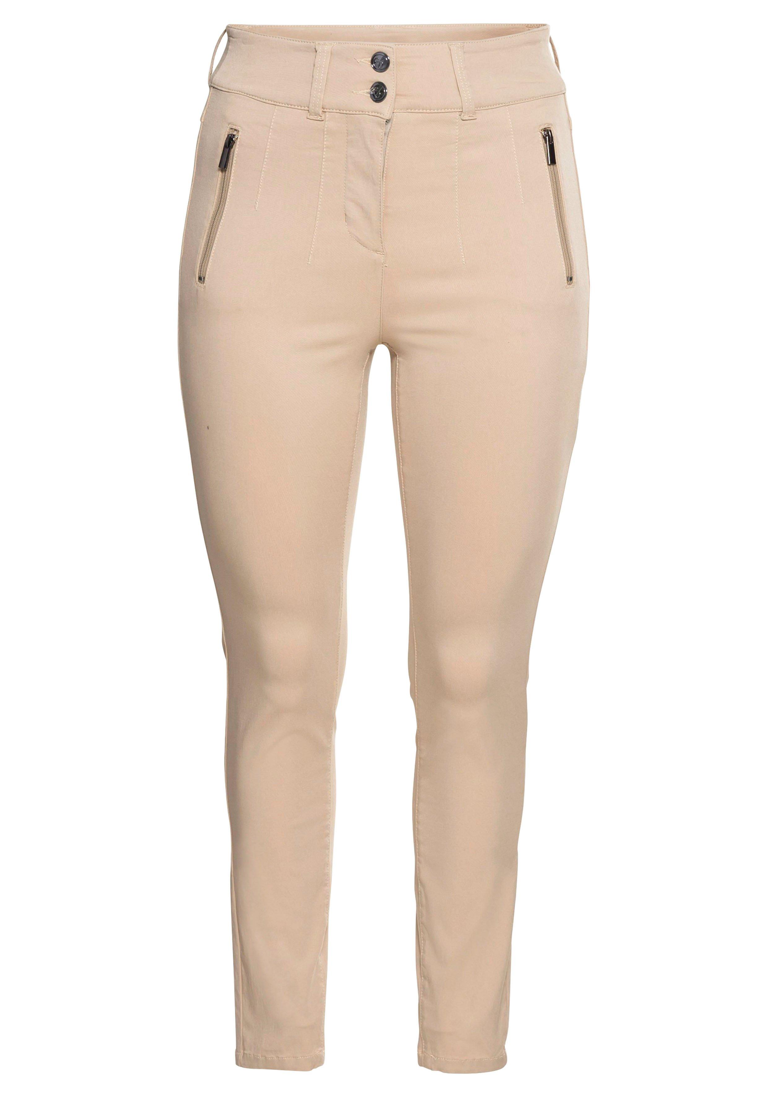 Skinny Hose mit High-Waist-Bund, superelastisch