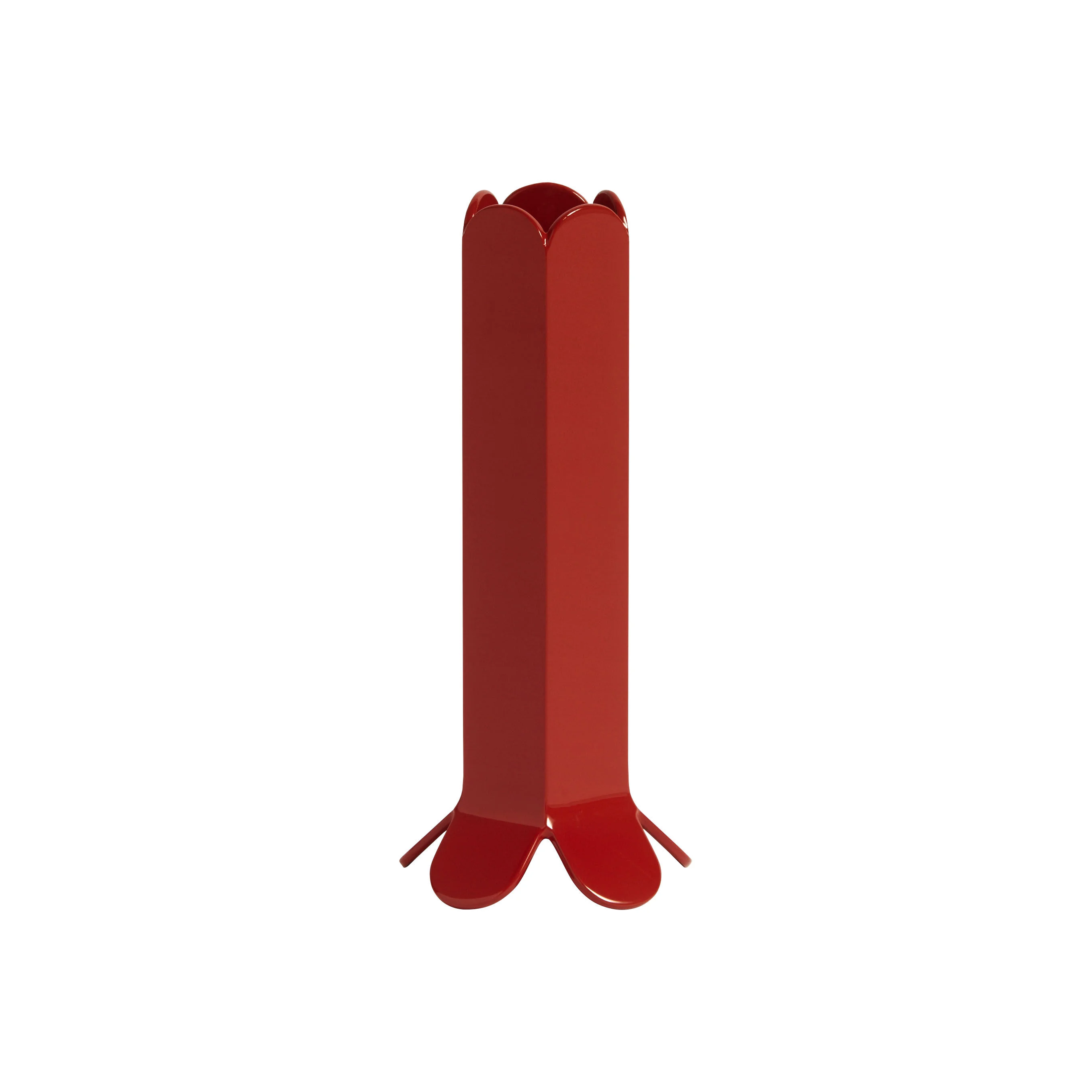 ARCS LARGE - Bougeoir métal | Rouge