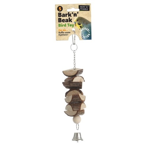 Brinquedo para pássaros Bark N Beak, cores sortidas