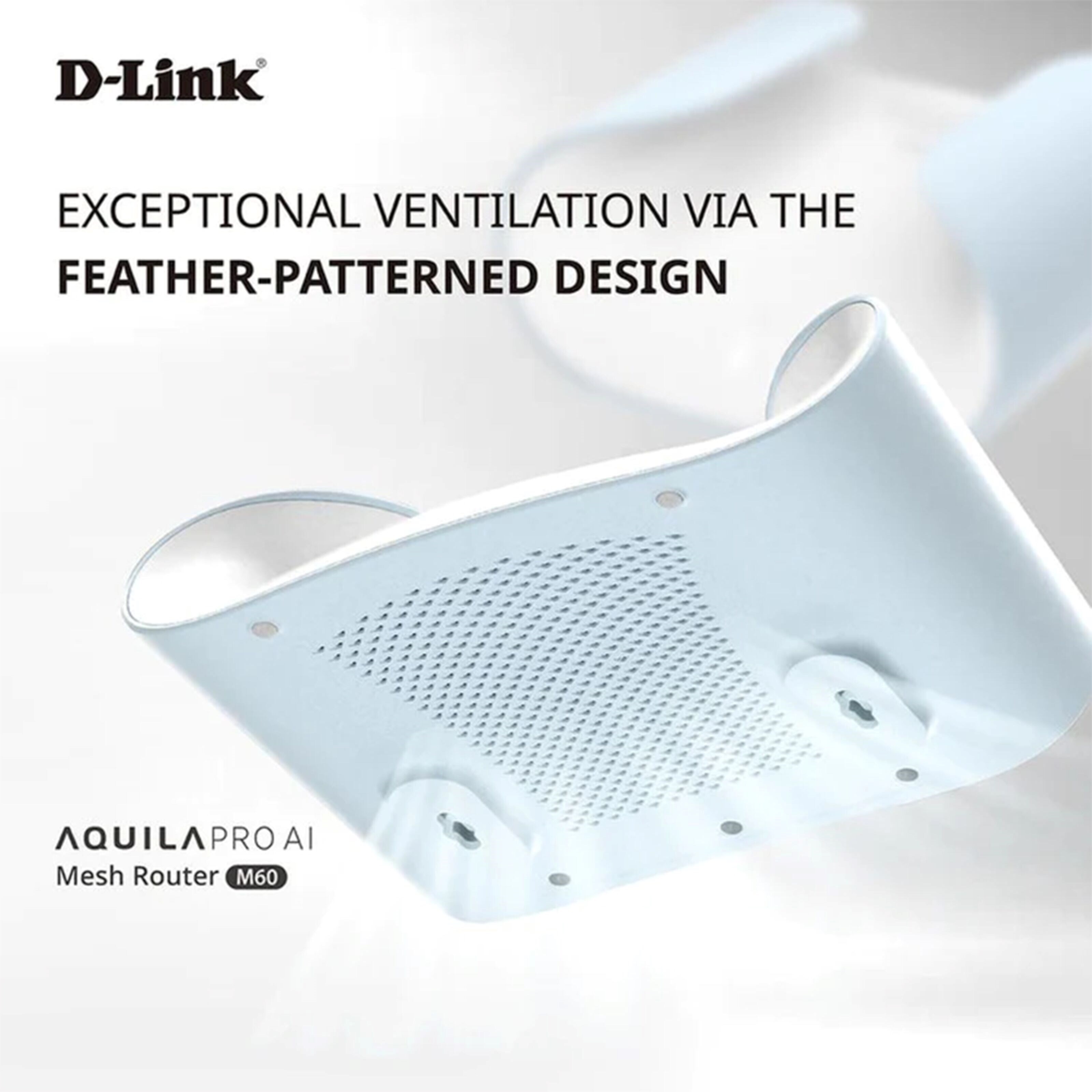 D-Link Aquila Pro AI AX6000 Wifi 6 Smart Mesh-ruter