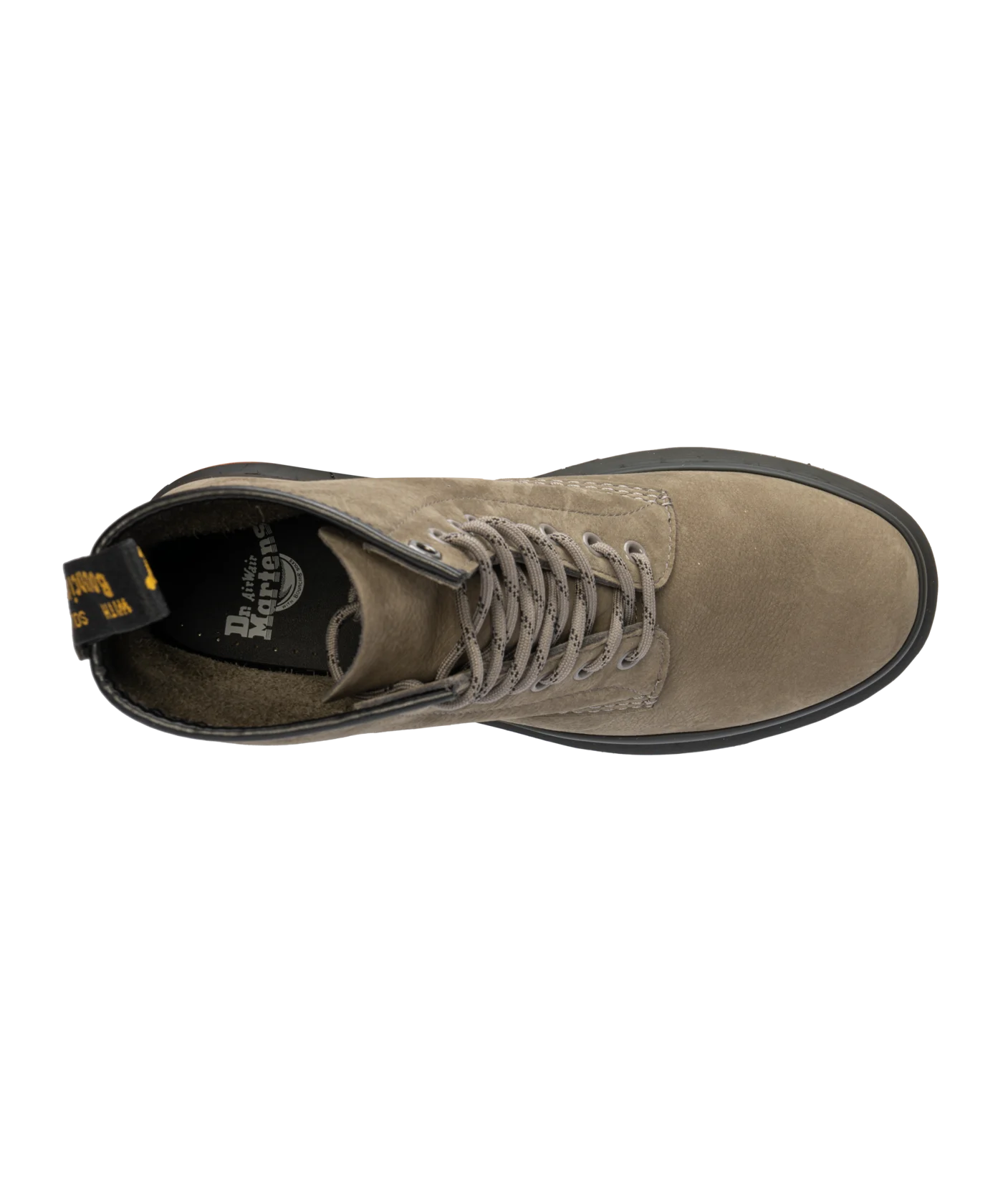 Dr. Martens 1460 Milled Nubuck Nickel Grau