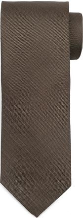 Stropdas Zijde Donkerbruin K82-1 K82-33 Uni Brown rt kopen