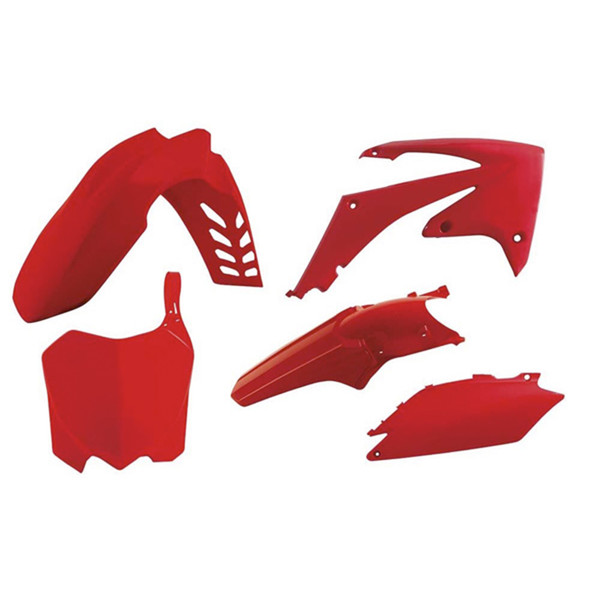 RTECHMX - Kit plastique Honda CRF (2011-2013) - RKITCRFRS0516 Rouge