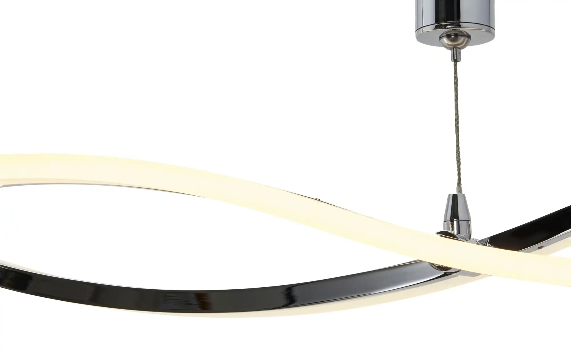 KHG LED-Pendelleuchte, chrom `Wavy´