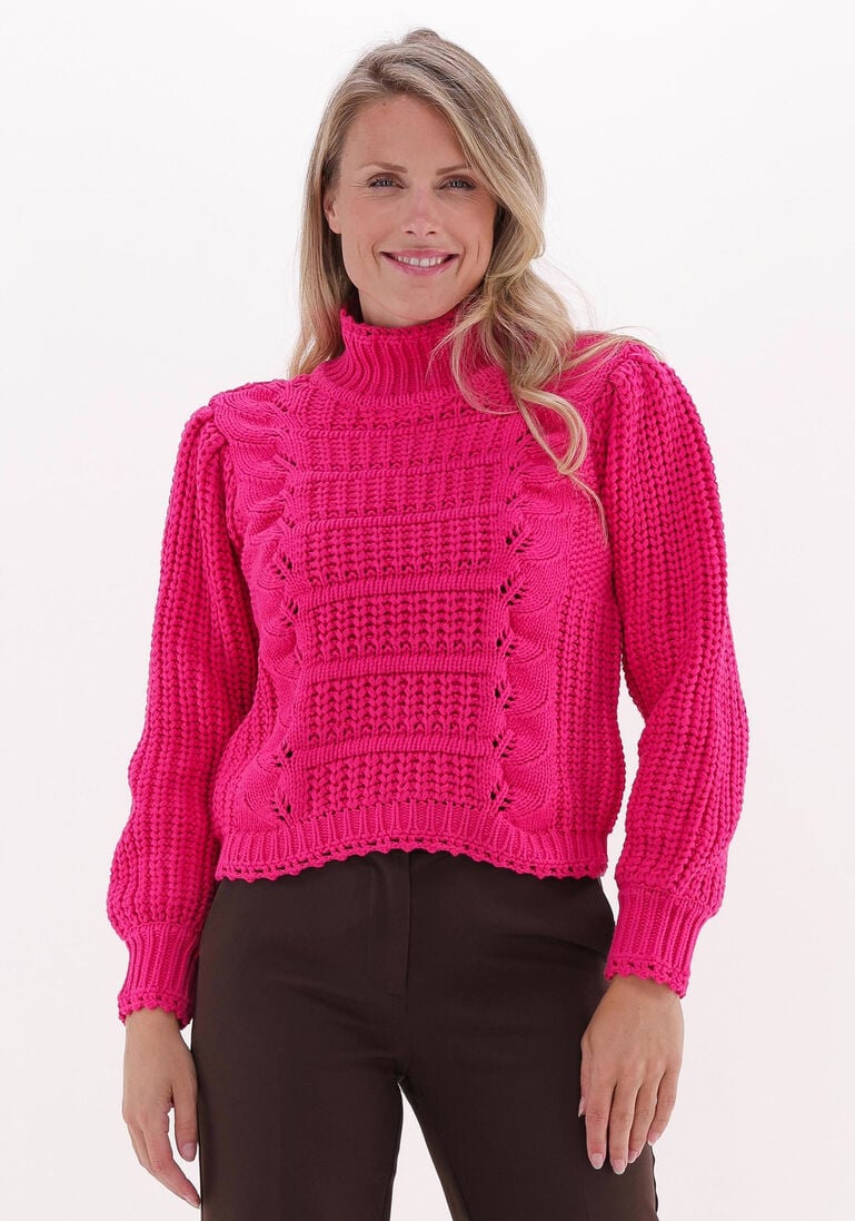 Y.A.S. roze y.a.s. trui yaskula ls knit pullover