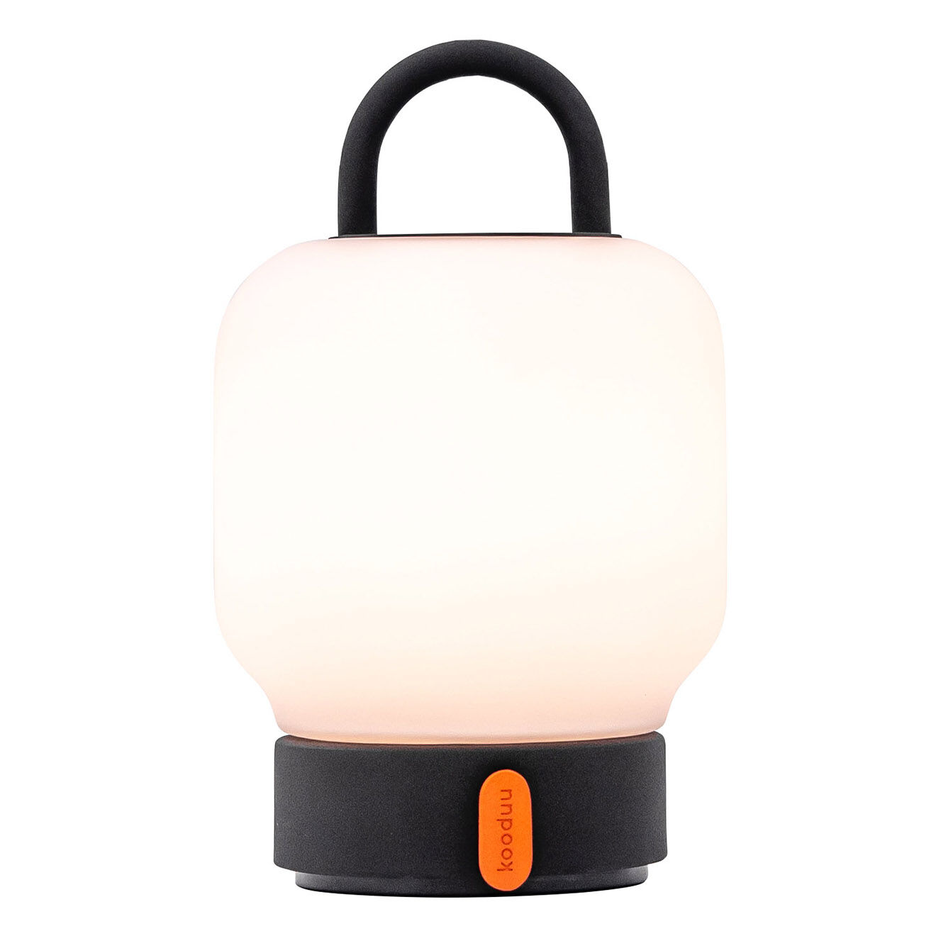 Kooduu Lampe de table Loome anthracite - 13x13x21 cm