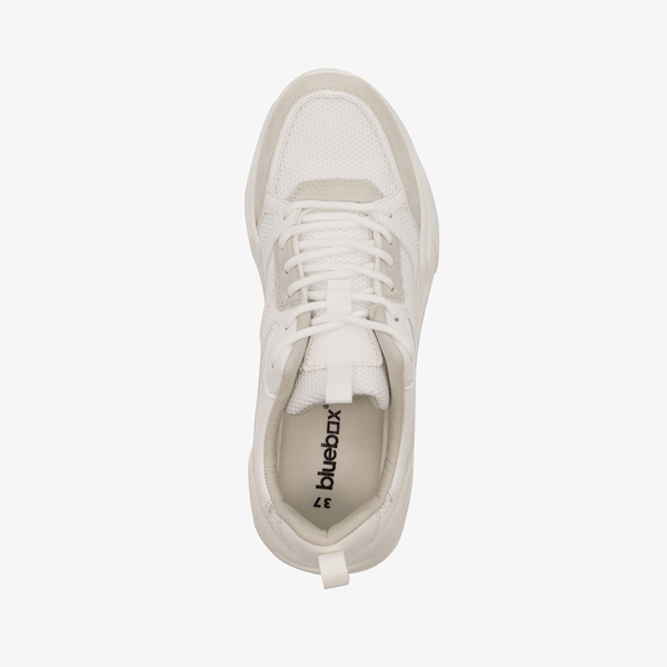 Blue Box dames dad sneakers wit