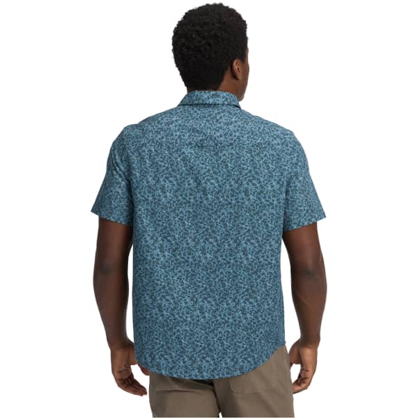 Chemise BLACK DIAMOND WINGATE SS SHIRT CHARCOAL BD GLYPHS