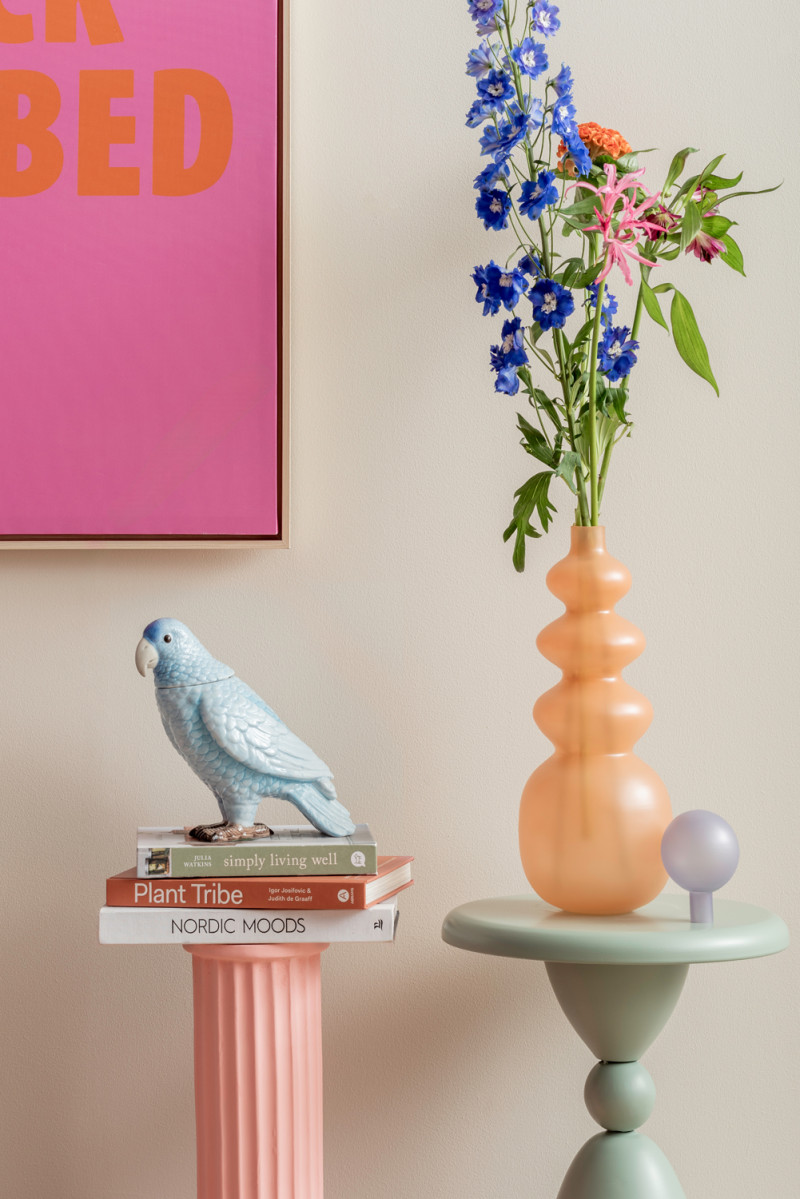 Storage Jar Bird PT4070LB Soft blue