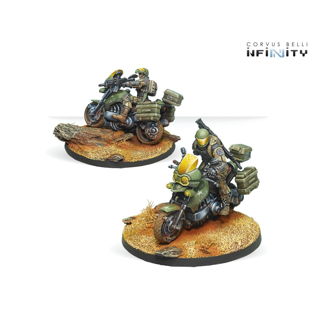 Infinity - Ariadna - Mavericks, 9th Motorized Recon Bat