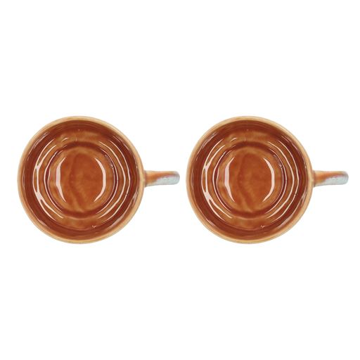 Villa Collection Styles 2-pak Krus, Blue/Amber, 16 cl