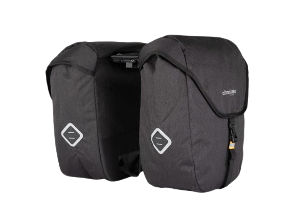 Atran Velo Zap Cykeltasker AVS, 50 liter, Sort