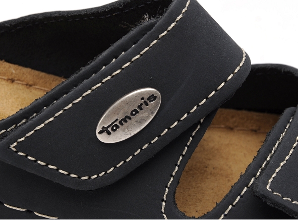 Tamaris mules et sabots plats femme 27510 41 bleu