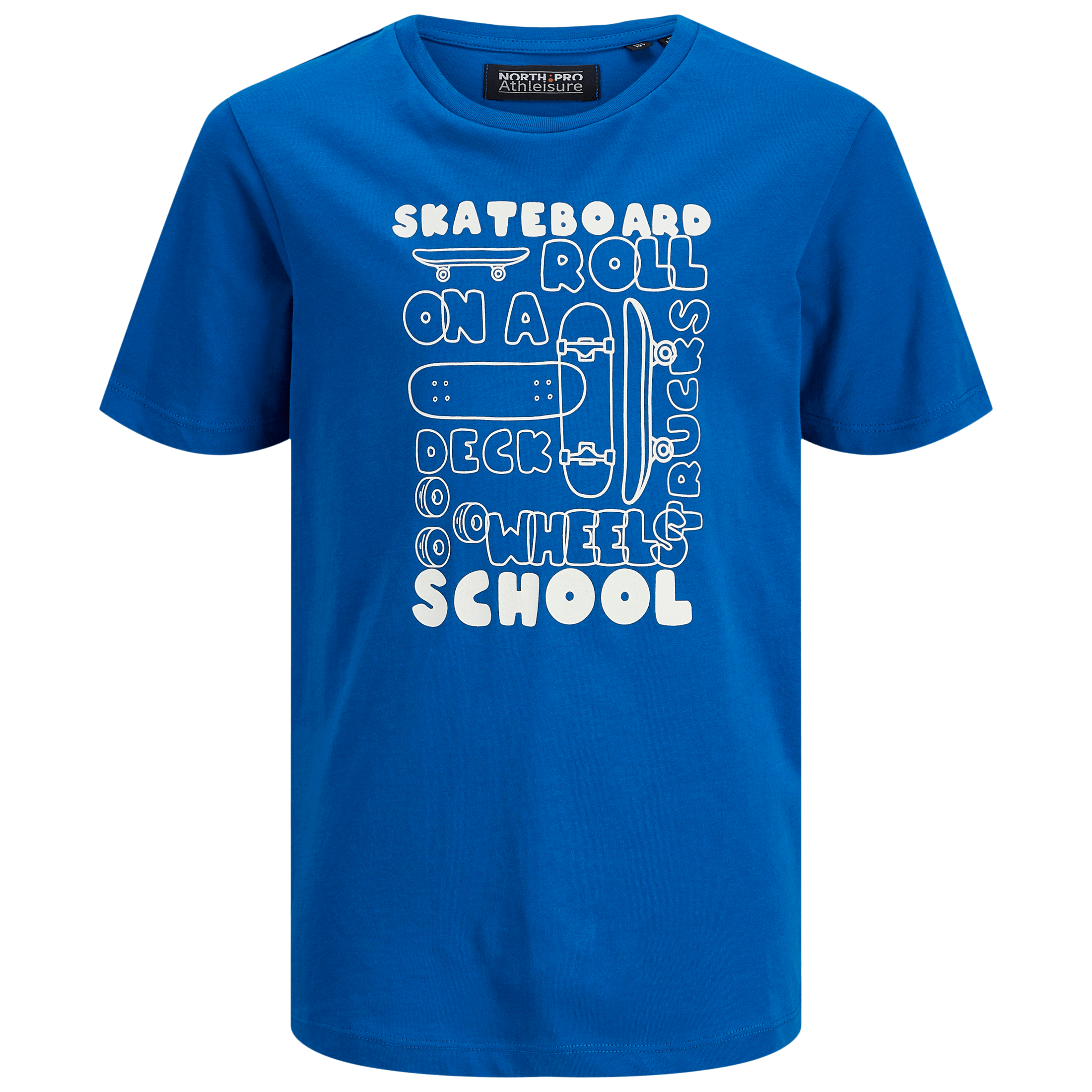 North Pro California ss Tee JR - Fritid og bomull
