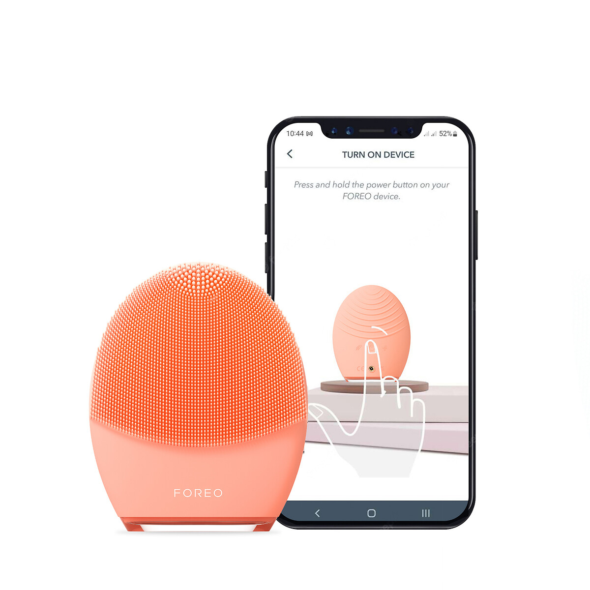 FOREO<br>Escova de limpeza facial Luna 4 para pele equilibrada
