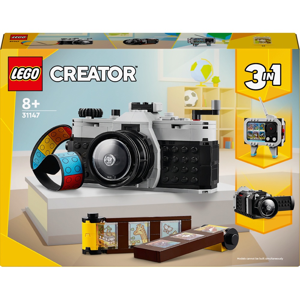 LEGO Creator 31147 3-in-1 Retro-Kamera-Bauset