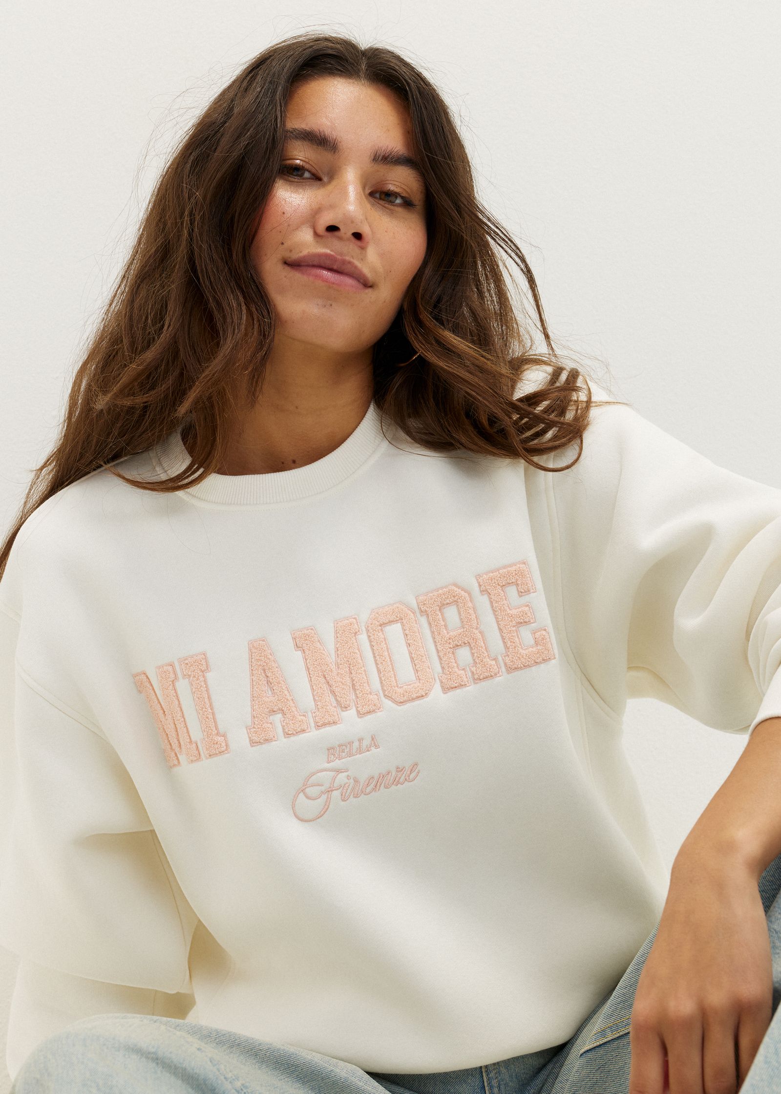 Sweater met tekst