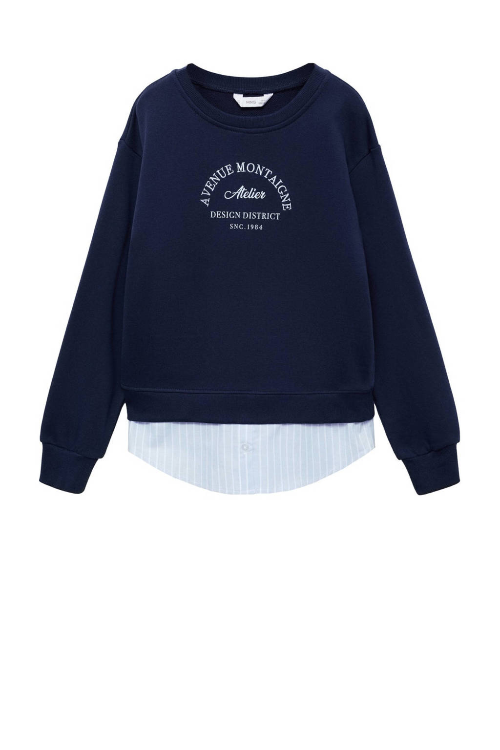 Mango Kids sweater blauw