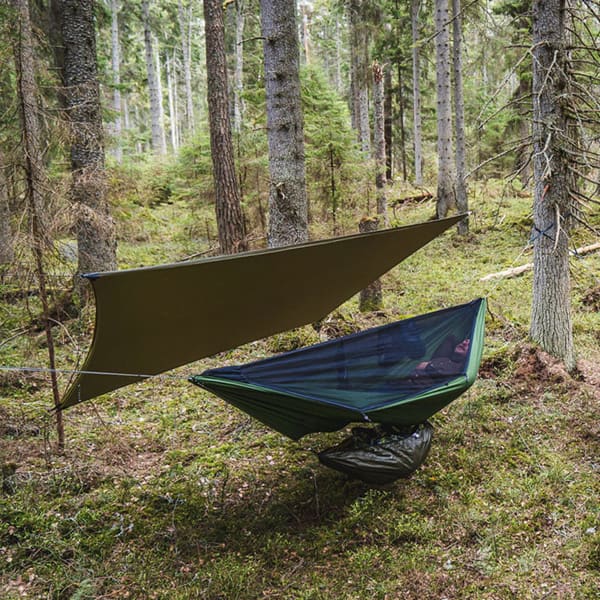 Hamac bivouac LESOVIK DRAKA TREETOP GREEN