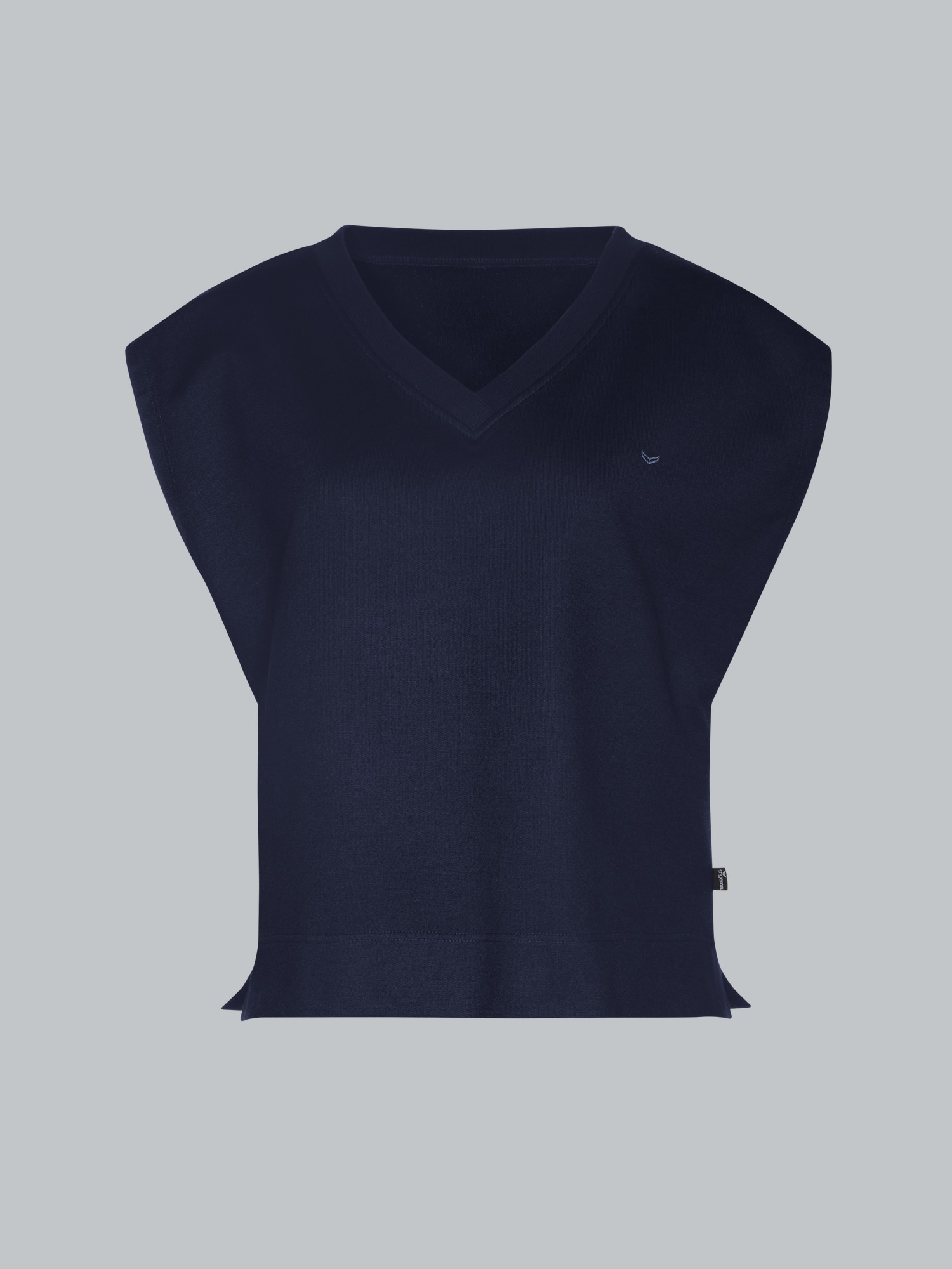 Pullunder mit V-Ausschnitt Navy