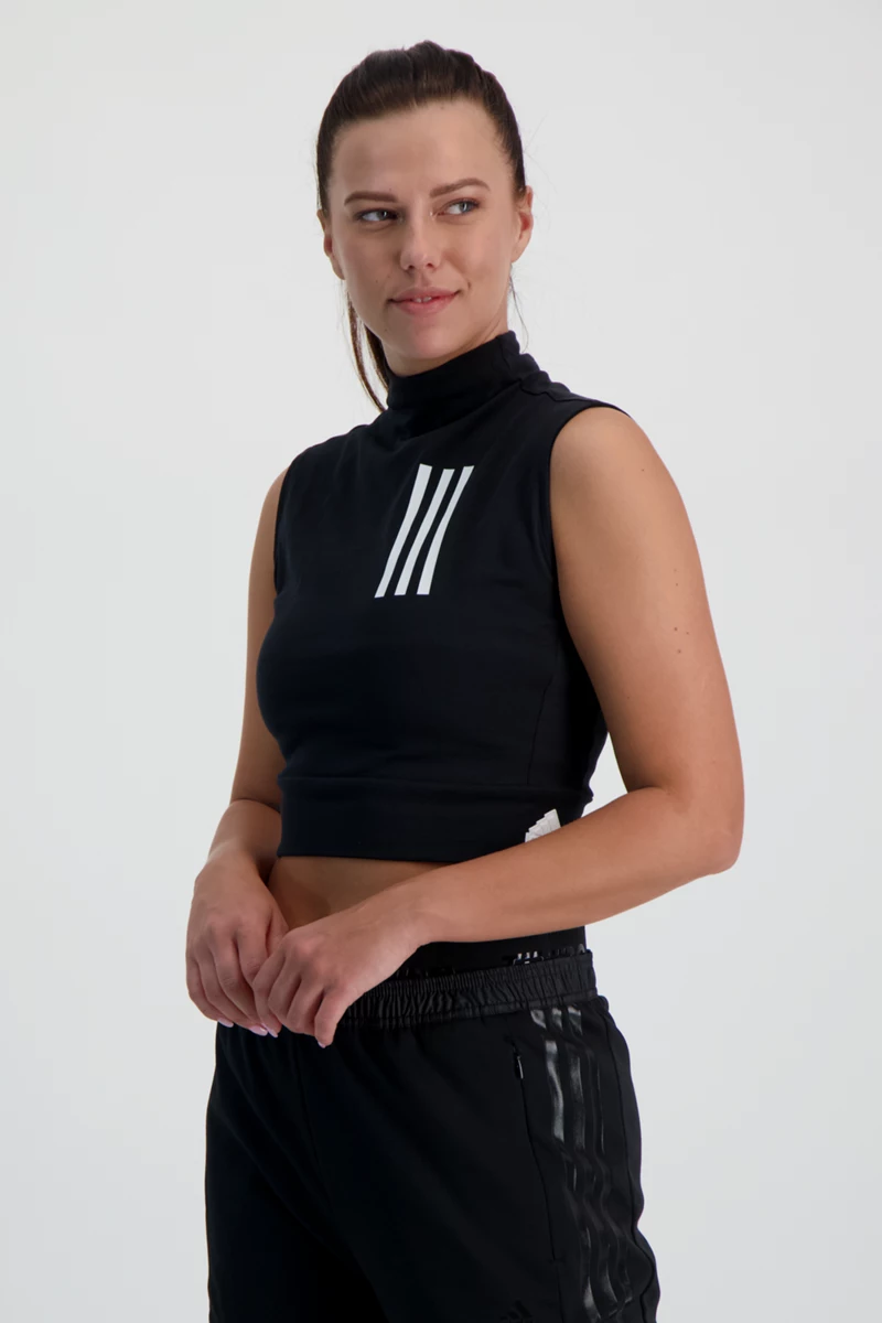 adidas Sportswear Mission Victory Sleeveless Cropped Damen Top