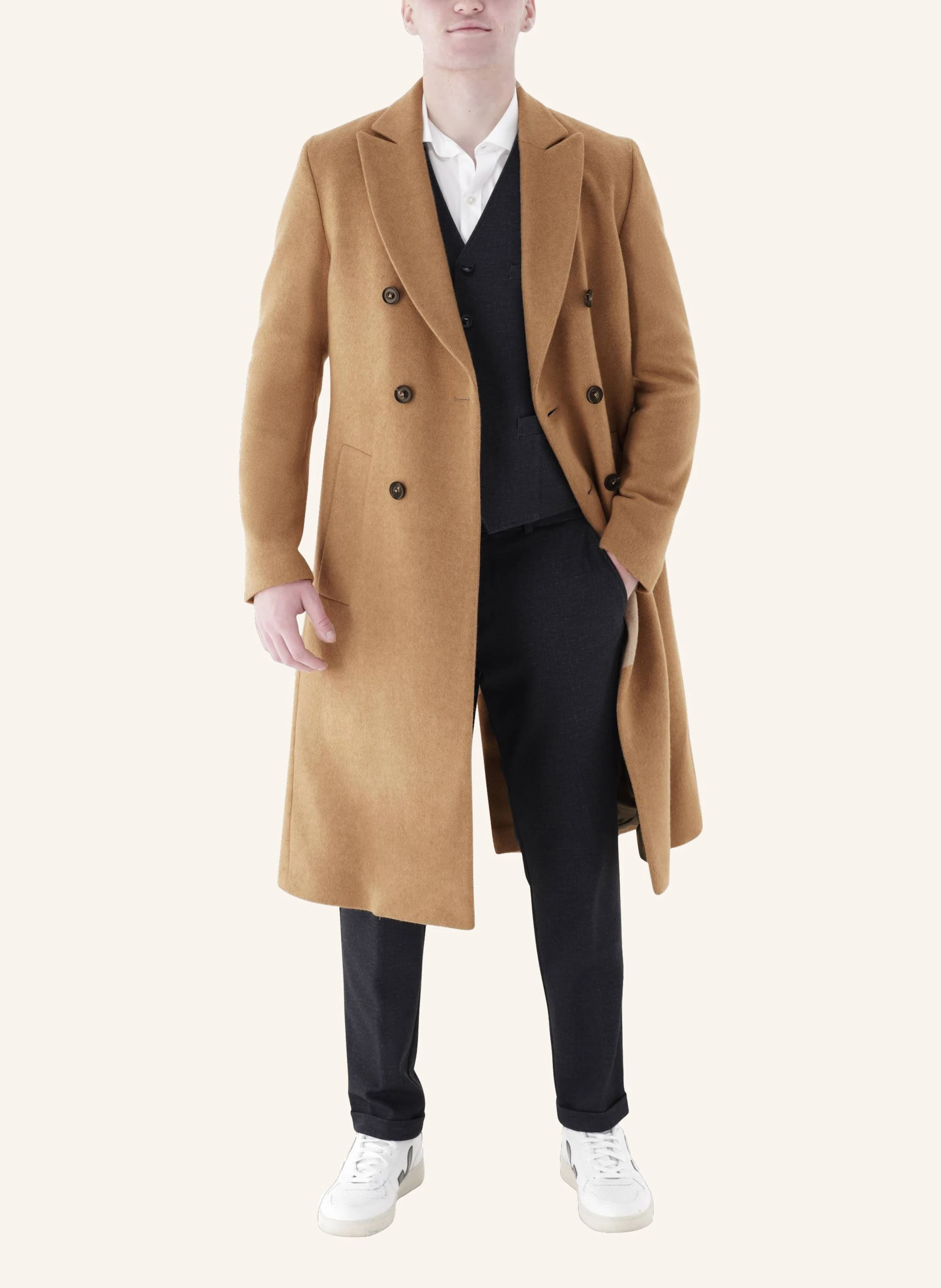 CG - CLUB of GENTS Mantel CG Malton BV Slim Fit