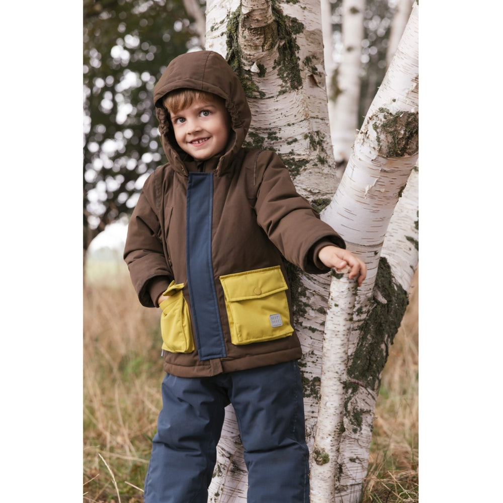 Køb MarMar Tech. Outerwear Solid Deep Choco Block Omas Jakke