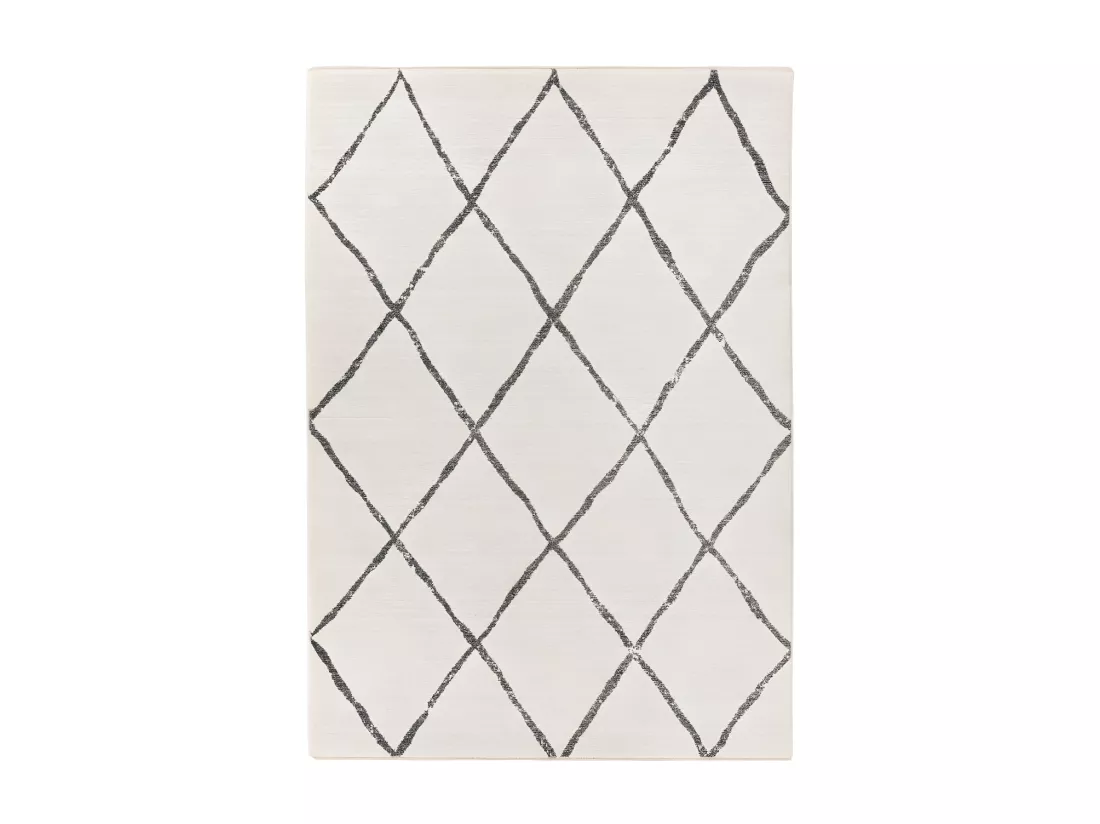 Tapis 290x200cm, design A105R coloris Ivoire - Confort et élégance pour votre intérieur